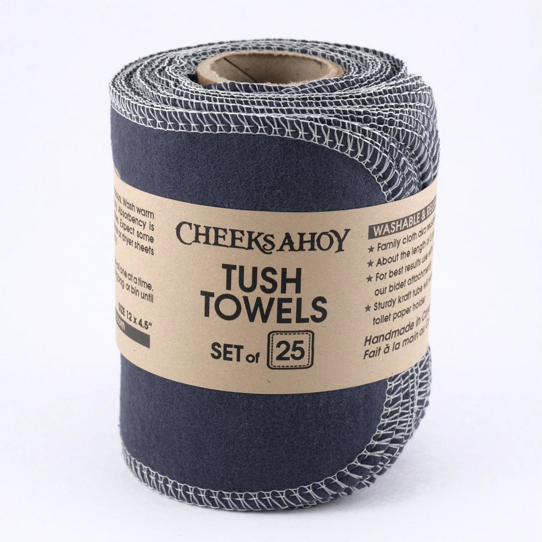 Tush Towels - Reusable Toilet Tissue – ASH Refillery and Co.