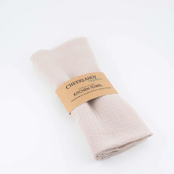 Organic Cotton Muslin Kitchen Towel