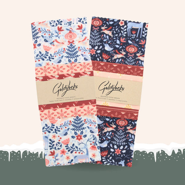 Holiday Beeswax Wraps
