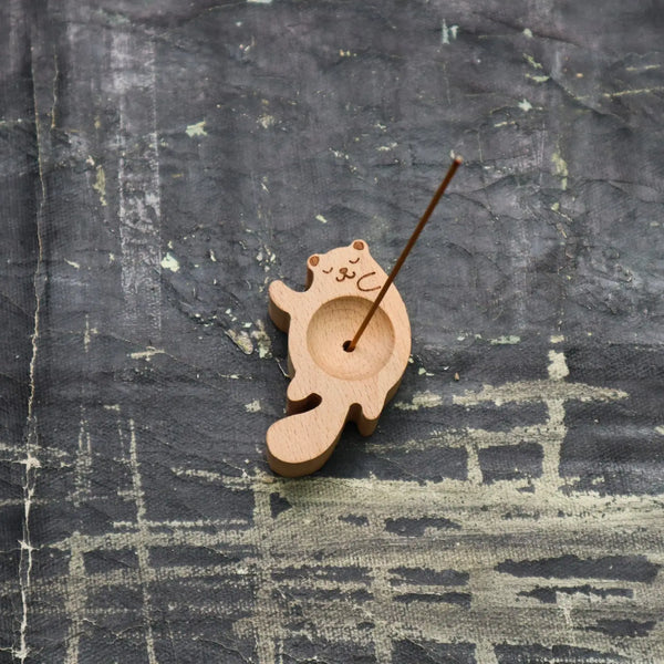 Wooden Essential Oil Diffuser | Incense Holder