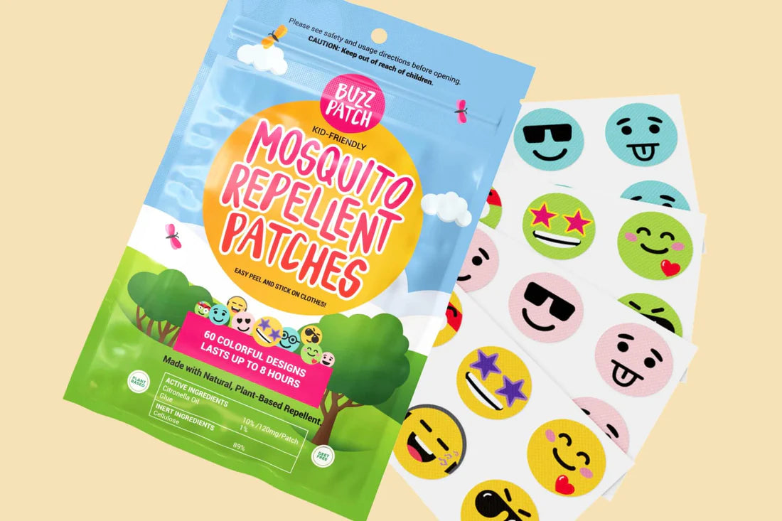 BuzzPatch - Bug, Mosquito, and Insect Repellent Stickers