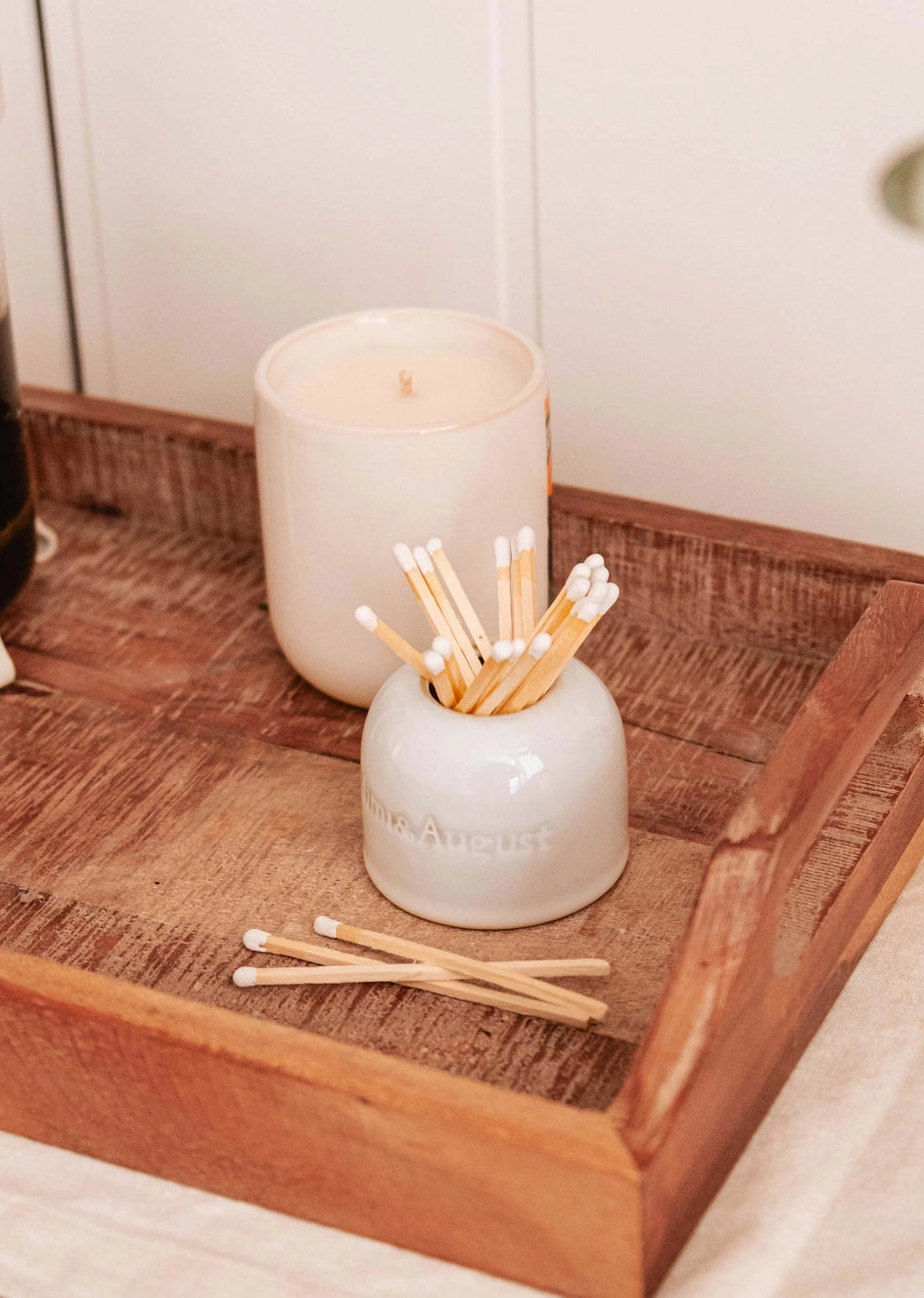 Ceramic Match Pot