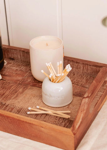 Ceramic Match Pot