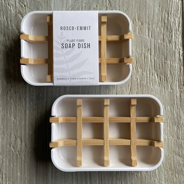 Bamboo Fibre Soap Dish