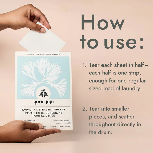 Laundry Detergent Strips