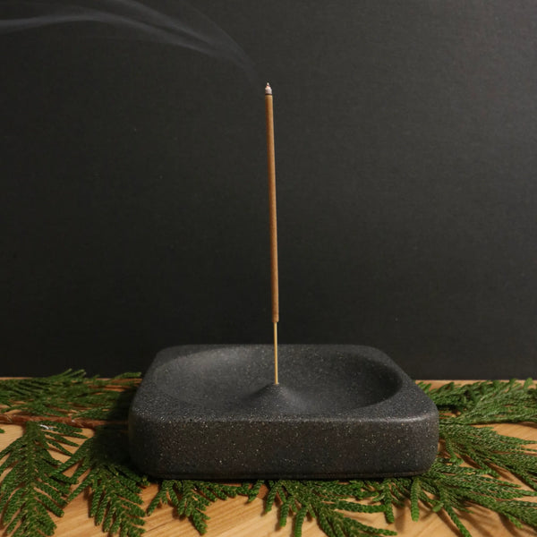 Polished Concrete Incense Burner