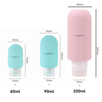 Silicone Squeeze/Travel Bottles