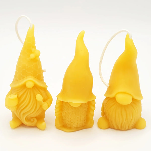 Holiday Beeswax Candles