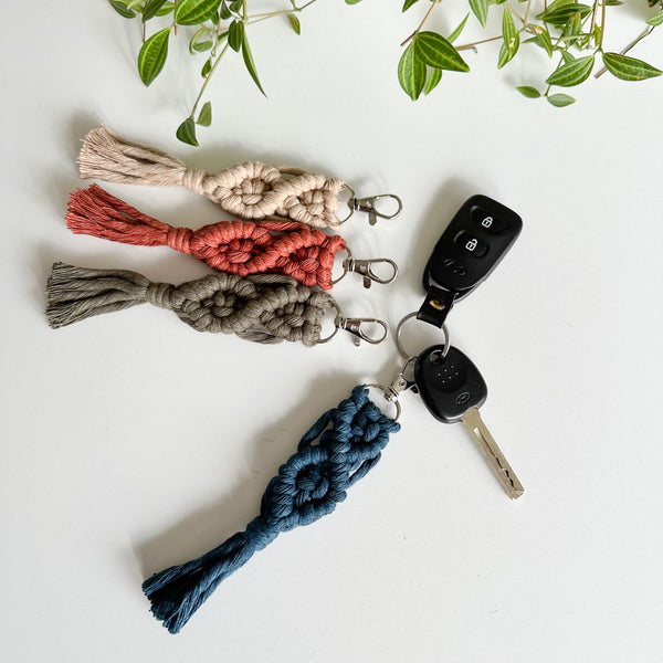 Macrame Key Chains - Boho