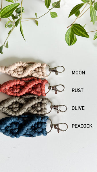 Macrame Key Chains - Boho