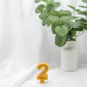 Beeswax Birthday Candles