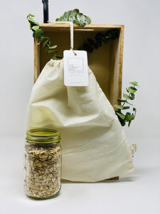 Reusable Nut Mylk Bag (Organic Cotton)