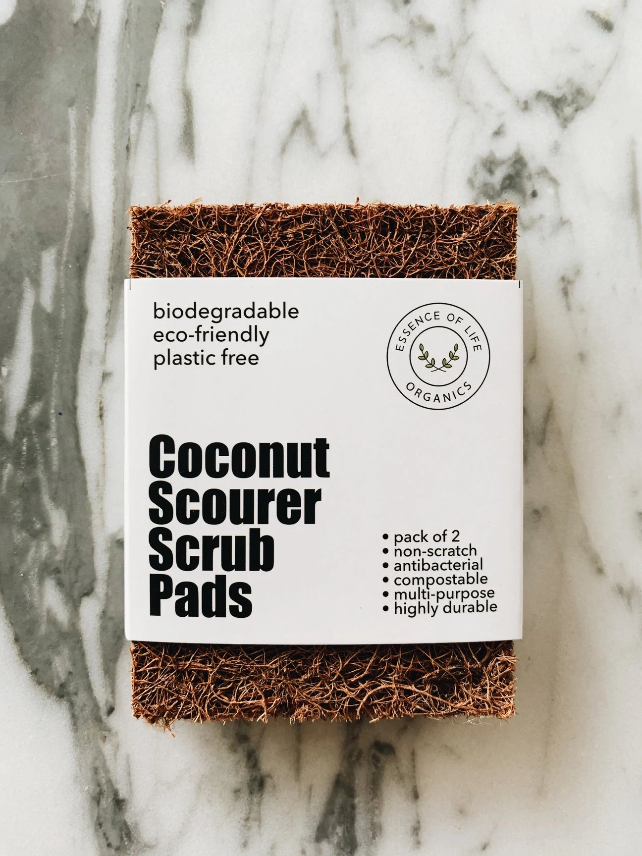 Coconut Scourer Scrub Pads - 2 pack